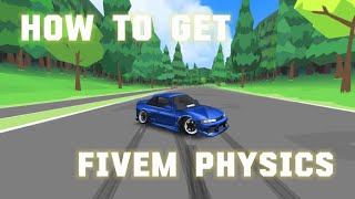 Tutorial  How to get fiveM Physics on fr legends [upl. by Lizbeth]