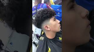 Que Tal Este Mid Fade 🔥💈 midfade mid haircut hair barbero barber cortes [upl. by Rodrich549]