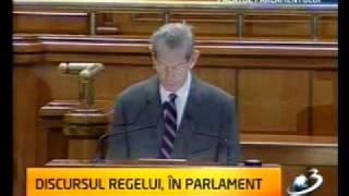 Discursul Regelui Mihai in Parlamentul Romaniei [upl. by Namzed]