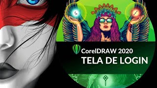 Resolva tela de Login de qualquer Corel Draw coreldraw [upl. by Kraska493]