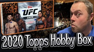 2020 TOPPS UFC HOBBY BOX  4 BOXES [upl. by Aiak]