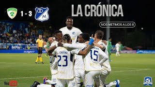 LaCrónica 📹  Millonarios vuelve a ganarle a Equidad como visitante 🏟️ [upl. by Luba688]