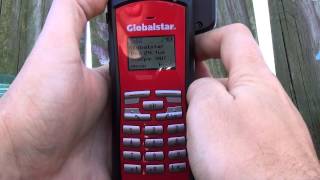 Make a Call on a Globalstar GSP1700 Satellite Phone [upl. by Frendel]