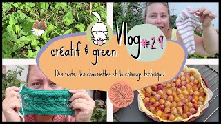 Des tests des chaussettes et chômage technique🌿Vlog 29🧶 [upl. by Nnaaras]