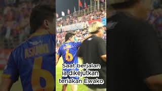 Teriakan Ewako dari Fans Asnawi di Thailand asnawimangkualambahar portfc shorts [upl. by Lydon]