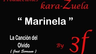 Karaoke Marinela  La Canción del Olvido [upl. by Merrel]