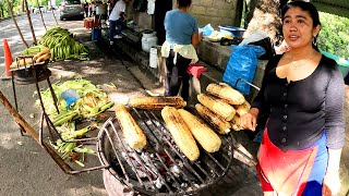 LOS ELOTES DEL PUENTE COLIMA 😍😋 UNA PARADA OBLIGATORIA EN EL SALVADOR 😋 [upl. by Ahsya]