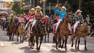 Rodeo Parade  St Paul Alberta Canada highlights 1million viralvideo rodeo countrymusic [upl. by Erodoeht]