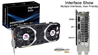 SHOWKINGS Radeon RX 580 8GB Graphic Cards 256Bit 2048SP GDDR5 AMD Video Card for Pc Gaming [upl. by Eednil]