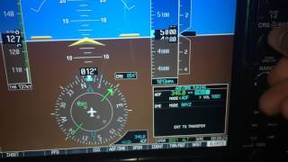 How to tune an NDB and DME on the G1000 [upl. by Inattyrb]