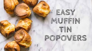 Easy Muffin Tin Popovers [upl. by Yeknarf]