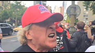 Trump supporters LOSE THEIR MINDS outside court over guilty verdict [upl. by Unni]