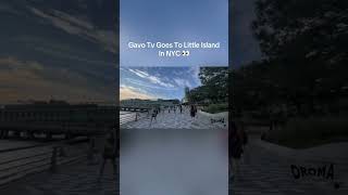 Gavo Tv Goes To Little Island In NYC 👀 [upl. by Ainnos]