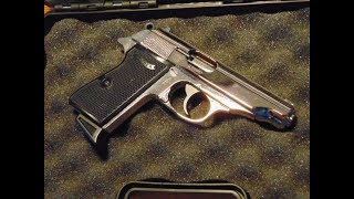 Walther PP 9mm PAK polished chrome  schönste Schreckschusspistole [upl. by Sekyere]