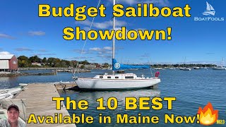 Budget Sailboat Showdown The 10 Best Available In Maine Right Now Get out sailing [upl. by Barry863]