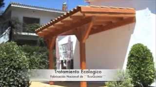 Pergola De Madera 4x25m [upl. by Kirt]