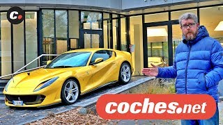 Ferrari 812 Superfast  De Amsterdam a Andorra  Prueba  Test Review en español  cochesnet [upl. by Nwahsiek871]