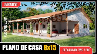 CASA DE CAMPO con 3 Dormitorios [upl. by Sutphin43]