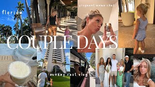 VLOG Boca Raton trip fainting while pregnant  family Sunday rest day [upl. by Varhol166]