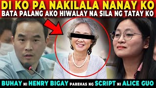 🔴 PAREHAS ng SCRIPT ng BUHAY ni ALICE GUO NANAY ni HENRY BIGAY di pa niya NAKIKILALA   Jevara PH [upl. by Ilil]