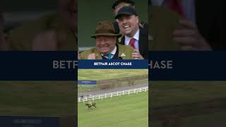 What a reaction from Nicky Henderson as SHISHKIN took the Betfair Ascot Chase 🤯 📹 ITVRacingShorts [upl. by Yelda]