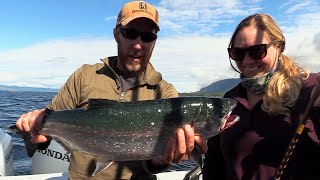 Mooching For Salmon In Southeast Alaska Ketchikan [upl. by Pepillo514]