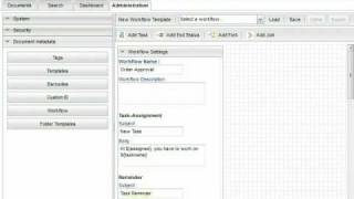 Document Management  Workflow Designer [upl. by Akcimat]