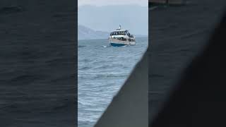 Boat accident in sea boat goa accident india [upl. by Trescha178]