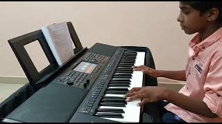 Ambaramanavaratham Kanjirappally tune in keyboard [upl. by Crandell]