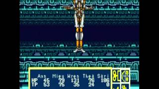 Phantasy Star III Siren Boss Fight [upl. by Beesley935]