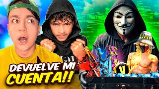 REY HACKER VS JETER EL ANIMAL POR MI CUENTA DE FREE FIRE😱 [upl. by Merri386]