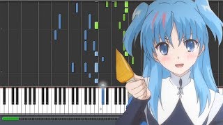 Dearest Drop  SukaSuka Opening Piano Synthesia [upl. by Belinda]