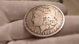 1900 O Morgan Silver Dollar Coin Review [upl. by Aifoz854]