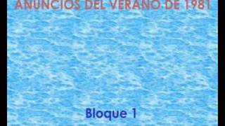 Anuncios del verano de 1981 Bloque 1 [upl. by Enyamrahc695]