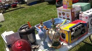 Garage sale finds TREASUREWEAZ 127 sale part 2 [upl. by Oahc]