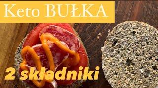 KETO BUŁKA 😱 TYLKO 2 składniki 😍 [upl. by Vivianne]