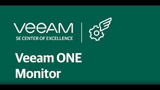 How to monitor and analyze performance with Veeam ONE [upl. by Reeta389]