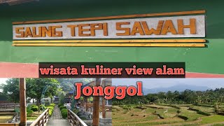 Saung Tepi Sawah Wisata Kuliner Jonggol Bogor [upl. by Edialeda]