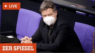 Bundestag debattiert Klima und Wirtschaftspläne von Minister Habeck [upl. by Loraine913]