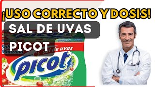 💊 SAL DE UVAS PICOT DOSIS 🤷‍♂️para que SIRVE y COMO tomar Efectos Secundarios [upl. by Assiled516]