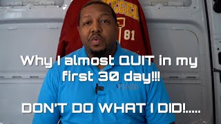 Why I almost QUIT Expediting in my first 30 days Be cautious of what carrier to lease on to [upl. by Ecahc]