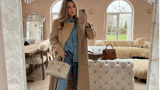 TWO ICONIC NEW LUXURY PIECES  THE BEST TRENCHES  HOW TO STYLE A TRENCH COAT MULTIPLE WAYS [upl. by Oicnecserc200]