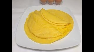 Cómo hacer crepes  Receta Profesional [upl. by Adnohsel]