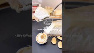 🥥 Raffaello cheesecake 🥥 shorts cheesecake nobake short fyp recipe [upl. by Ruthann485]