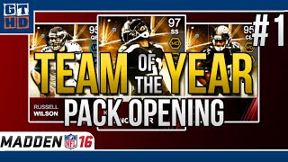 Madden NFL 16 Pack Opening TOTY MUT 16 PO Deutsch60FPS Team of the Year [upl. by Greenquist]