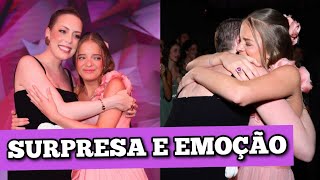 Fabiana Justus SURPREENDE Rafa Justus durante FESTA DE 15 ANOS 😭 [upl. by Cacilie]