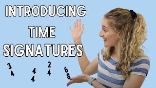 Introduction to Time Signatures 34 and 44 time  Kids Music Lessons [upl. by Afrikah961]