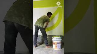 Apply wall paints shorts viralvideo [upl. by Romilly]