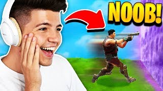 I found the worlds dumbest fortnite battle royale player [upl. by Vincent]