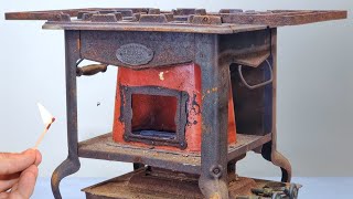 104 Years Old Cooking Stove Restoration  Why Did They Stop Producing Them [upl. by Berk]